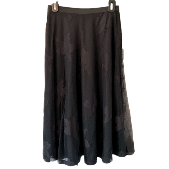 SOLD - 𝅺Bobeau A-Line Lace Skirt - S - Picture 2 of 5